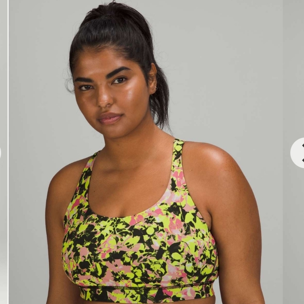 lululemon athletica Energy Bra - Floral Multi-Color